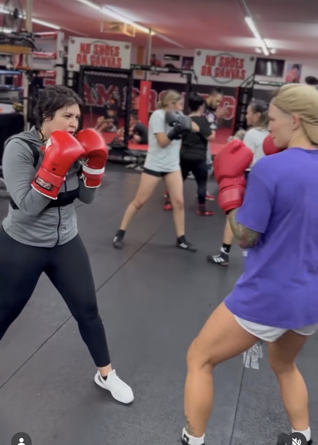 Female Sparring Session